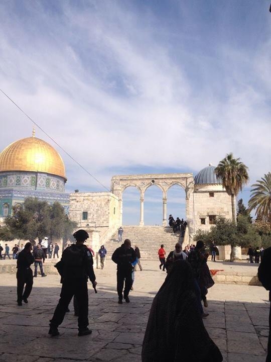 Siyonistler AKSA'da Terör Estirdi 5