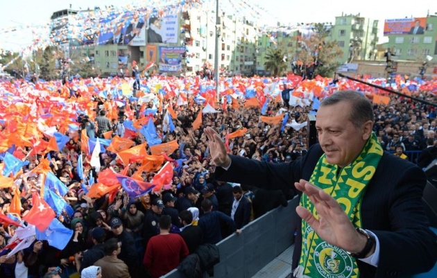 Erdoğan'ın Urfa Mitinginde İlginç Kareler 10