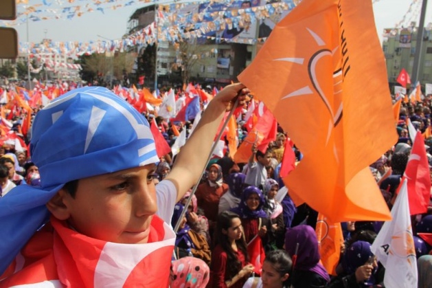 Erdoğan'ın Urfa Mitinginde İlginç Kareler 27