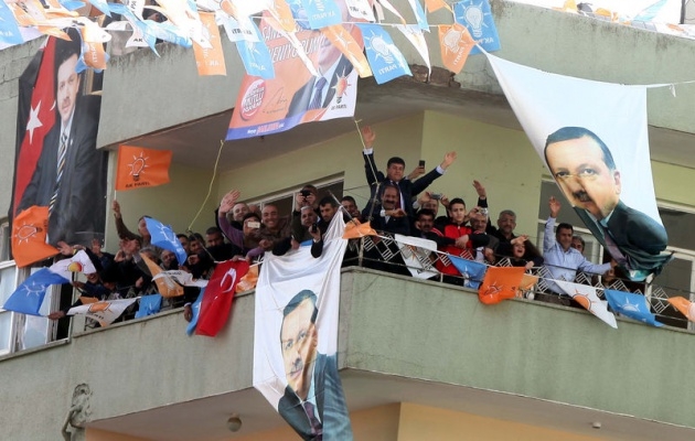 Erdoğan'ın Urfa Mitinginde İlginç Kareler 35