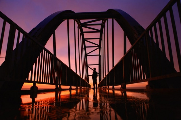 Rize'de Gün Batımı Muhteşem Manzara Oluşturdu 3