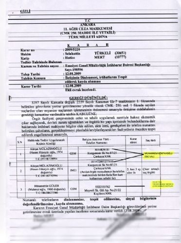 İşte Yasa Dışı Dinleme Belgeleri 3