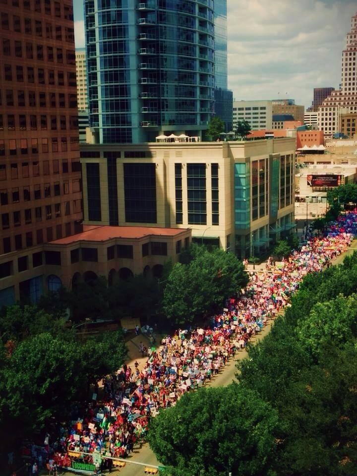 Teksas'da Gazze Halkı İçin Büyük Eylem 1