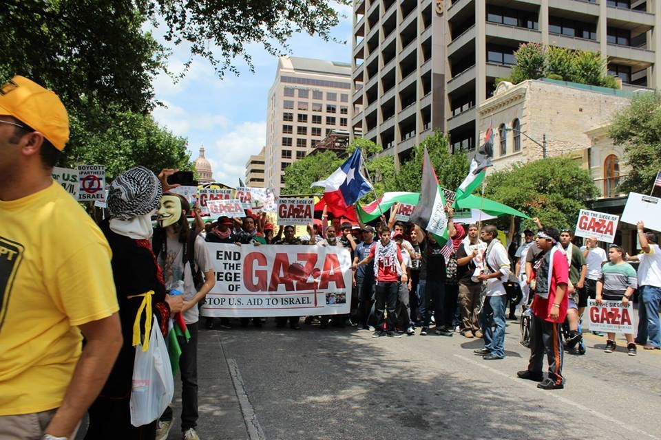 Teksas'da Gazze Halkı İçin Büyük Eylem 2