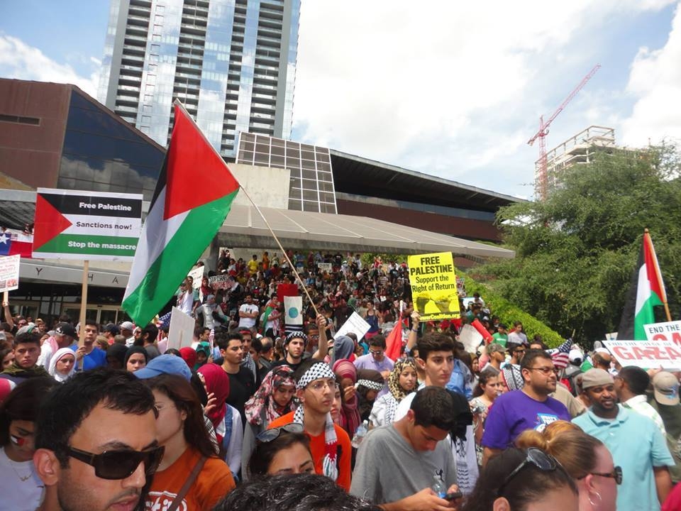 Teksas'da Gazze Halkı İçin Büyük Eylem 3