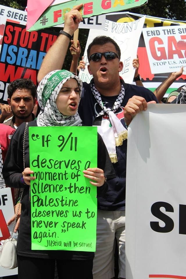 Teksas'da Gazze Halkı İçin Büyük Eylem 5