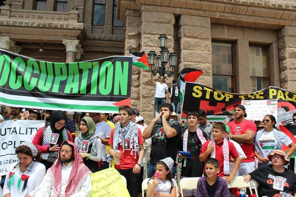 Teksas'da Gazze Halkı İçin Büyük Eylem 6