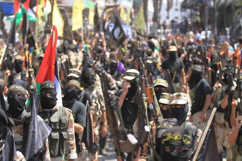 İslami Cihad'dan Gazze'de Gövde Gösterisi 1