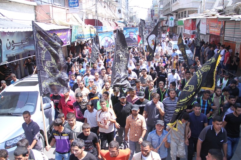 İslami Cihad'dan Gazze'de Gövde Gösterisi 10