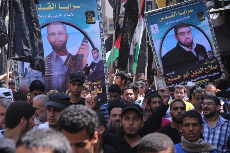 İslami Cihad'dan Gazze'de Gövde Gösterisi 11