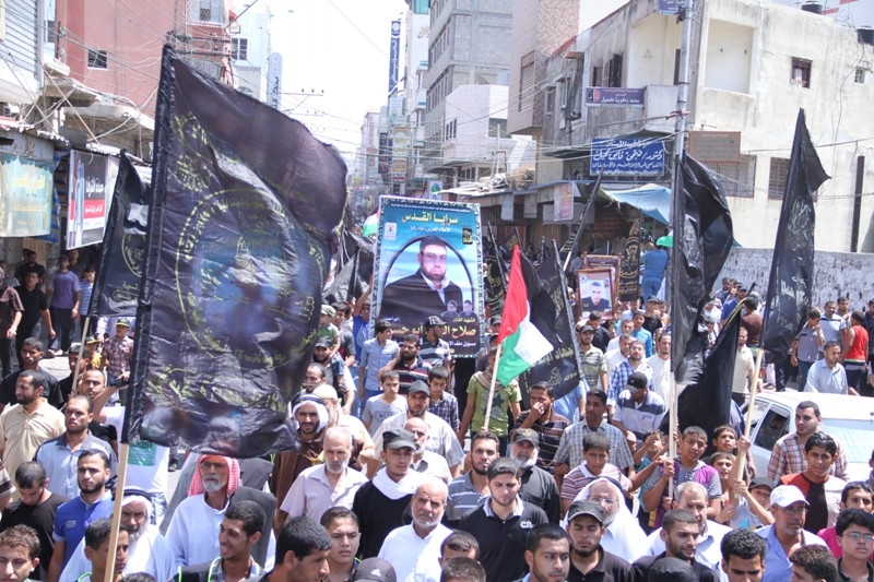 İslami Cihad'dan Gazze'de Gövde Gösterisi 14