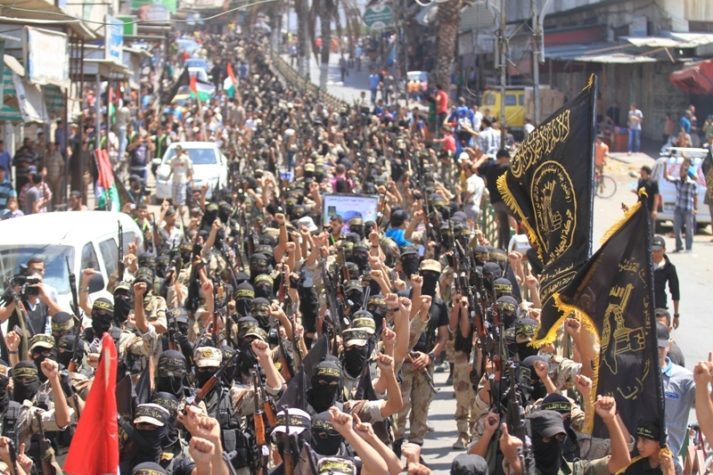 İslami Cihad'dan Gazze'de Gövde Gösterisi 2