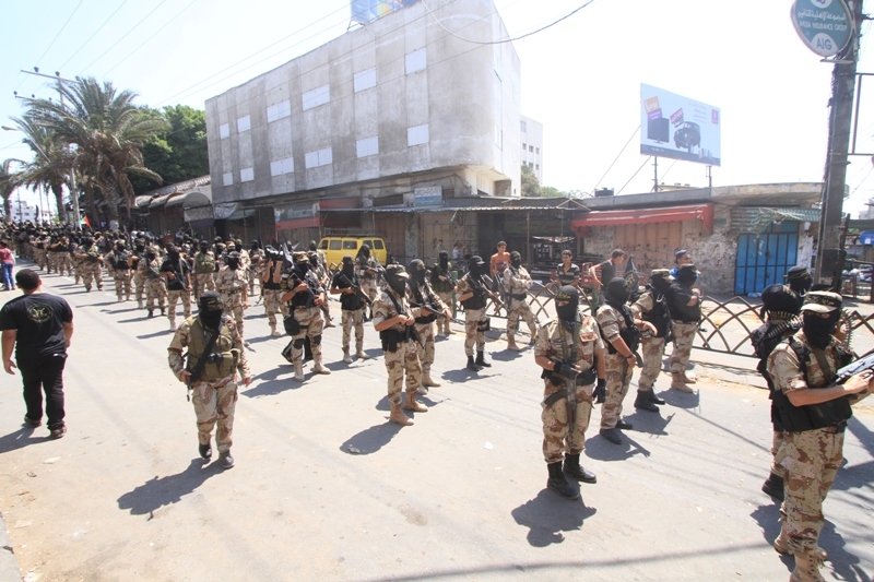 İslami Cihad'dan Gazze'de Gövde Gösterisi 21