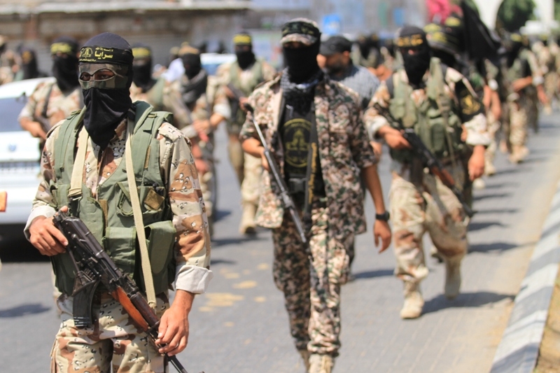 İslami Cihad'dan Gazze'de Gövde Gösterisi 6