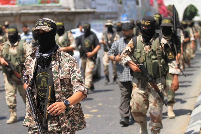 İslami Cihad'dan Gazze'de Gövde Gösterisi 7