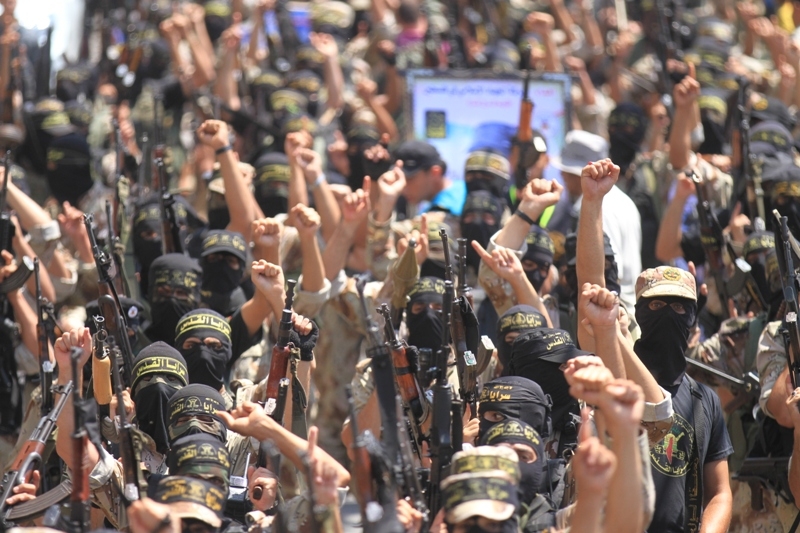 İslami Cihad'dan Gazze'de Gövde Gösterisi 8