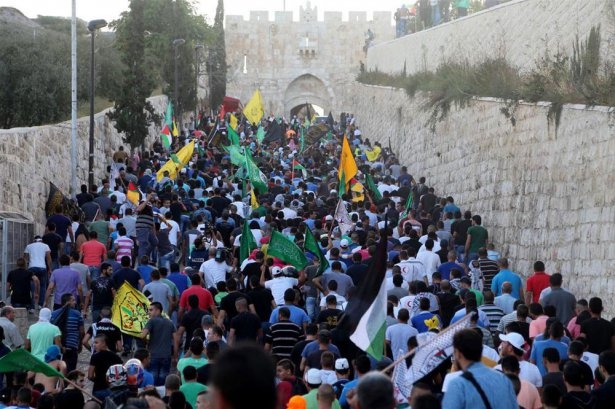 Doğu Kudüs'de Siyonistlerle Çatışma 1