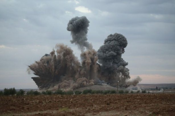 Emperyalist Koalisyon Tekfirci Teröristleri Bombaladı 3