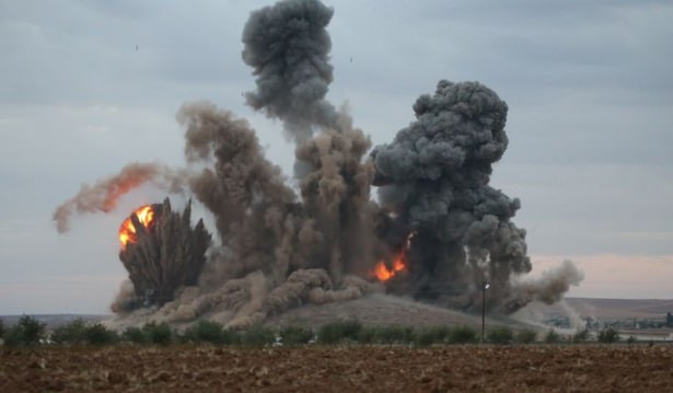 Emperyalist Koalisyon Tekfirci Teröristleri Bombaladı 7