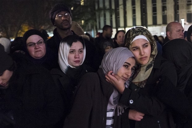 Amerika'da Katledilen Gençlerin Cenaze Töreni 2