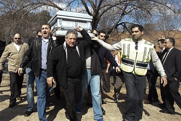 Amerika'da Katledilen Gençlerin Cenaze Töreni 3