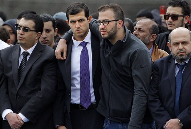 Amerika'da Katledilen Gençlerin Cenaze Töreni 5