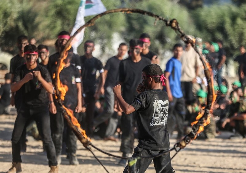 Gazze`de Hamas`ın Gençlik Kampı 10