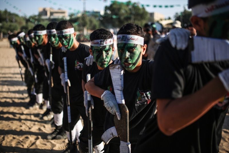 Gazze`de Hamas`ın Gençlik Kampı 12
