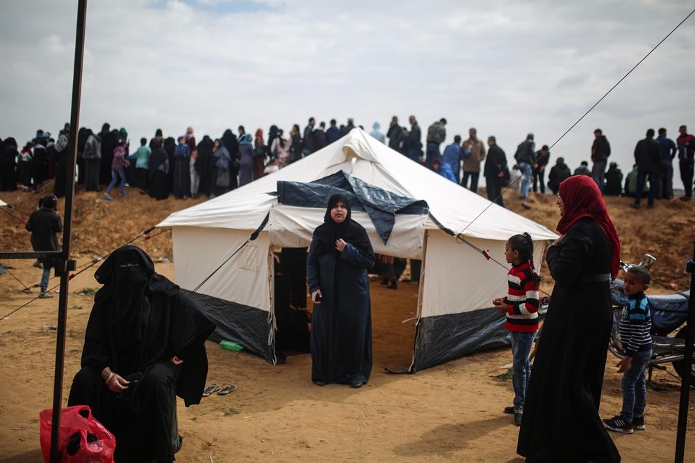 Filistinlilerin Büyük Dönüş Yürüyüşü Başladı 2