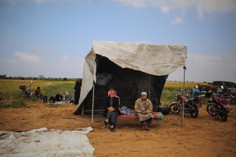 Filistinlilerin Büyük Dönüş Yürüyüşü Başladı 4