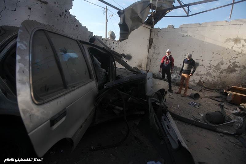 İsrail Gazze'yi Bombaladı 1