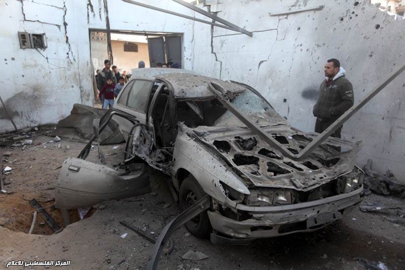 İsrail Gazze'yi Bombaladı 4