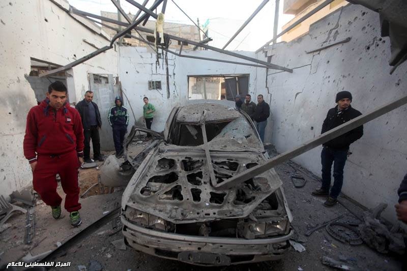 İsrail Gazze'yi Bombaladı 5