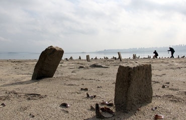 Baraj Suyu Çekilince Ortaya Çıktı 4