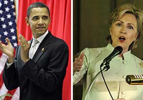 Obama'dan Clinton'a Bush Suçlaması