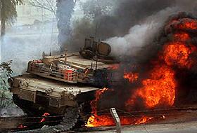 İsrail Tankı Uçan Teneke Oldu(Video)