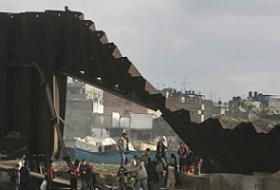 Mahsur Kalan Filistinliler Gazze'ye Döndü