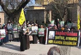 Bursa'da Başörtüsüne Özgürlük Eylemi