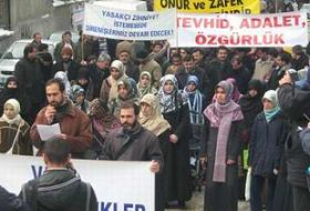 Van'da 77. Başörtüsü Eylemi