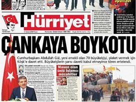 Hürriyet'in Çankaya Yalanı