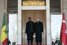 Senegal Cumhurbaşkanı Ankara'da (FOTO)