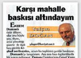 Zamandan Yalçın Doğan'a Cevap