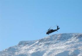 Bingöl'de askeri helikopter düştü