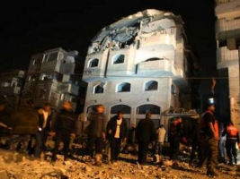 Heniye'nin Ofisi ve İ. Bakanlığı Vuruldu (foto)