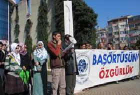 Kocaeli'de 150. Başörtüsü Eylemi