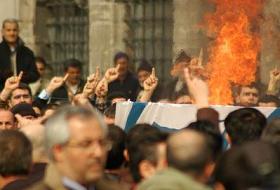 Fatih'te İsrail Protesto Edildi (FOTO)