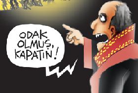 Başsavcıya Çanakkale Göndermesi (Karikatür)