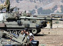 Gazze'yi Tank Ateşine Tuttular