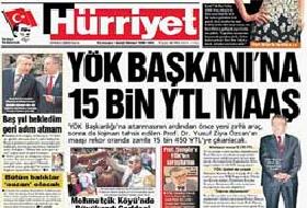 Hürriyet Gazetesinin Manşetine Yalanlama