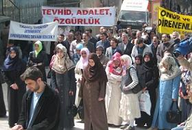 Van'da 82. Başörtüsü Eylemi